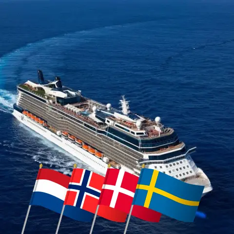 Cruise in the Baltic Sea from Amsterdam aboard Celebrity Eclipse ship with visits to Netherlands, Norway, Denmark, and Sweden for 12 days