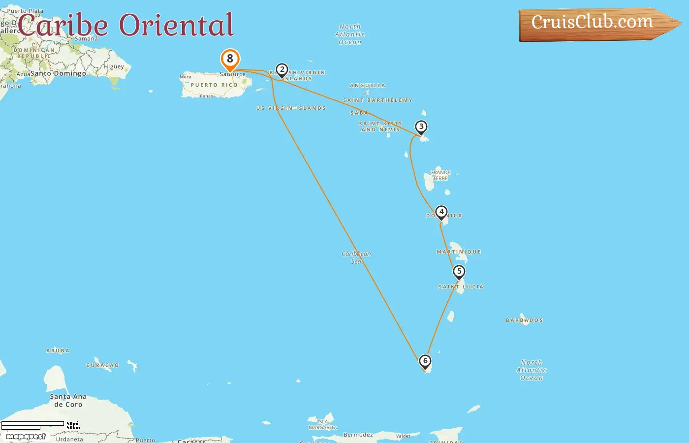 Cruzeiro no Caribe Oriental a partir de Saint John a bordo do navio Celebrity Constellation com visitas a Porto Rico e Granada por 8 dias