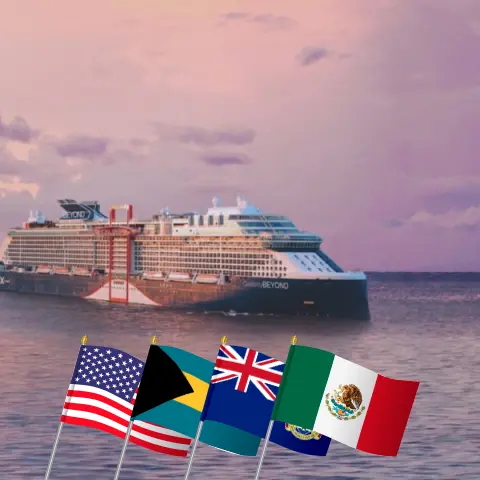 Cruise in the Western Caribbean from Fort Lauderdale aboard Celebrity Beyond ship with visits to USA, Bahamas, Cayman Islands, and Mexico for 8 days