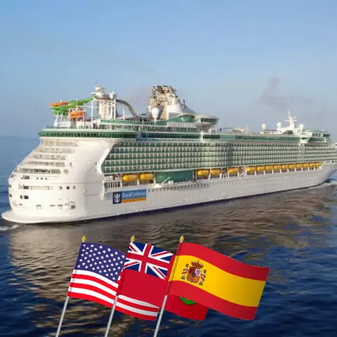 Cruise in the Transatlantic from Fort Lauderdale to Southampton aboard Liberty of the Seas ship with visits to USA, Bermuda, and Spain for 17 days