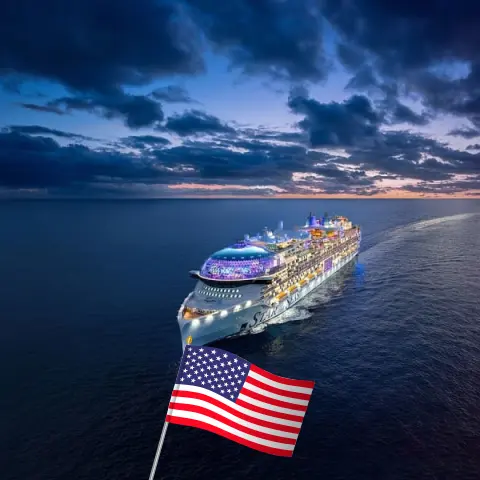 Cruise in the Eastern Caribbean from Port Canaveral / Orlando aboard Star of the Seas ship with visits to USA, Puerto Rico, and Haiti for 8 days