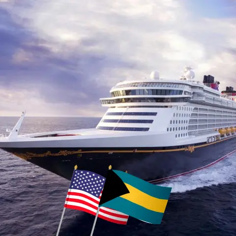 Croisière dans les Caraïbes au départ de Fort Lauderdale à bord du navire Disney Dream avec des visites aux États-Unis et aux Bahamas pendant 5 jours