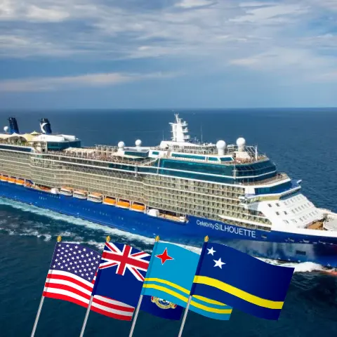 Cruise in the Caribbean from Fort Lauderdale aboard Celebrity Silhouette ship with visits to USA, Cayman Islands, Aruba, and Curaçao for 9 days