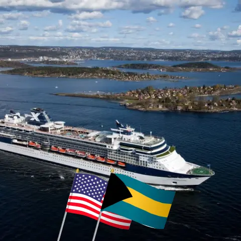 Cruise in the Caribbean from Tampa aboard Celebrity Constellation ship with visits to USA and Bahamas for 8 days