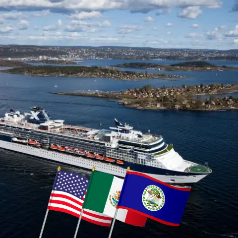 Cruise in the Western Caribbean from Tampa aboard Celebrity Constellation ship with visits to USA, Mexico, and Belize for 8 days