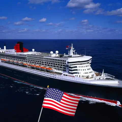 Cruise in the Transatlantic from Southampton to New York aboard Queen Mary 2 ship with visits to USA for 21 days