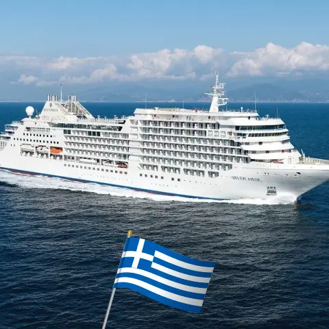 Cruise in the Mediterranean from Piraeus aboard Silver Muse ship with visits to Greece and Turkey for 10 days