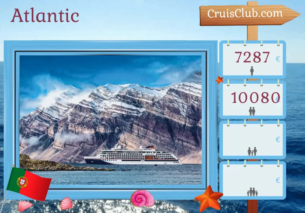 Cruise in the Atlantic from Funchal to Ponta Delgada aboard HANSEATIC nature ship with visits to Portugal for 11 days