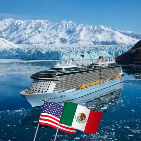 Cruise in the Mexico from Los Angeles aboard Ovation of the Seas ship with visits to USA and Mexico for 9 days