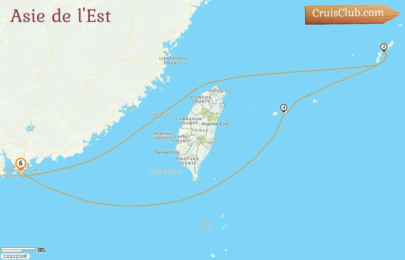 Croisière en Asie de l`Est au départ de Hong Kong à bord du bateau Spectrum of the Seas avec des visites à Hong Kong et au Japon pendant 6 jours