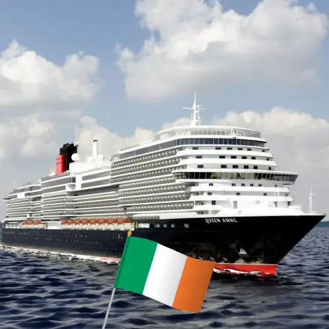 Cruise in the British Isles from Southampton aboard Queen Anne ship with visits to Ireland for 13 days