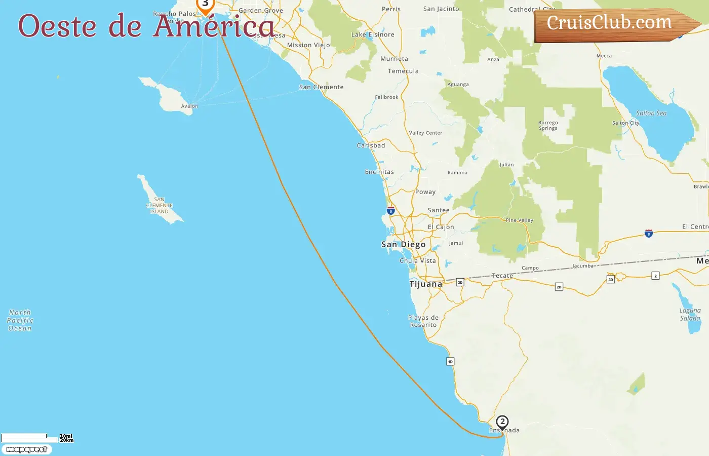 Crucero por el Oeste de América desde Los Ángeles a bordo del barco Quantum of the Seas con visitas a EE. UU. y México por 3 días