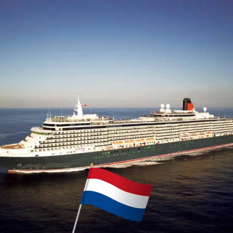 Cruise in the Western Europe from Southampton aboard Queen Victoria ship with visits to Netherlands for 5 days