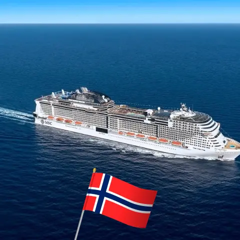 Cruise in the Northland from Southampton aboard MSC Virtuosa ship with visits to Norway for 8 days