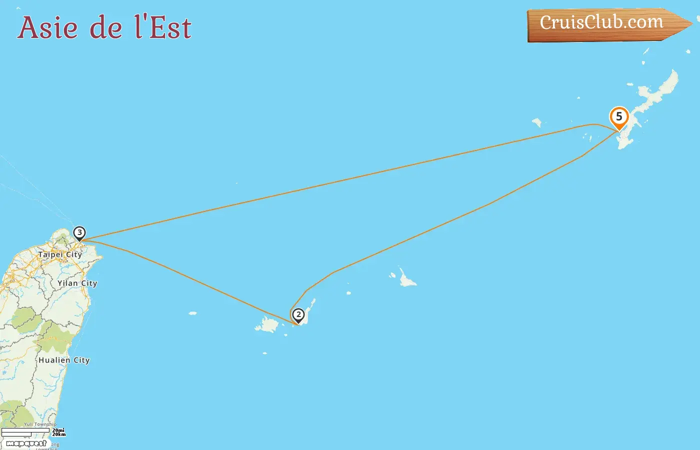 Croisière en Asie de l`Est depuis Naha à bord du navire MSC Bellissima avec des escales au Japon et à Taïwan pendant 5 jours